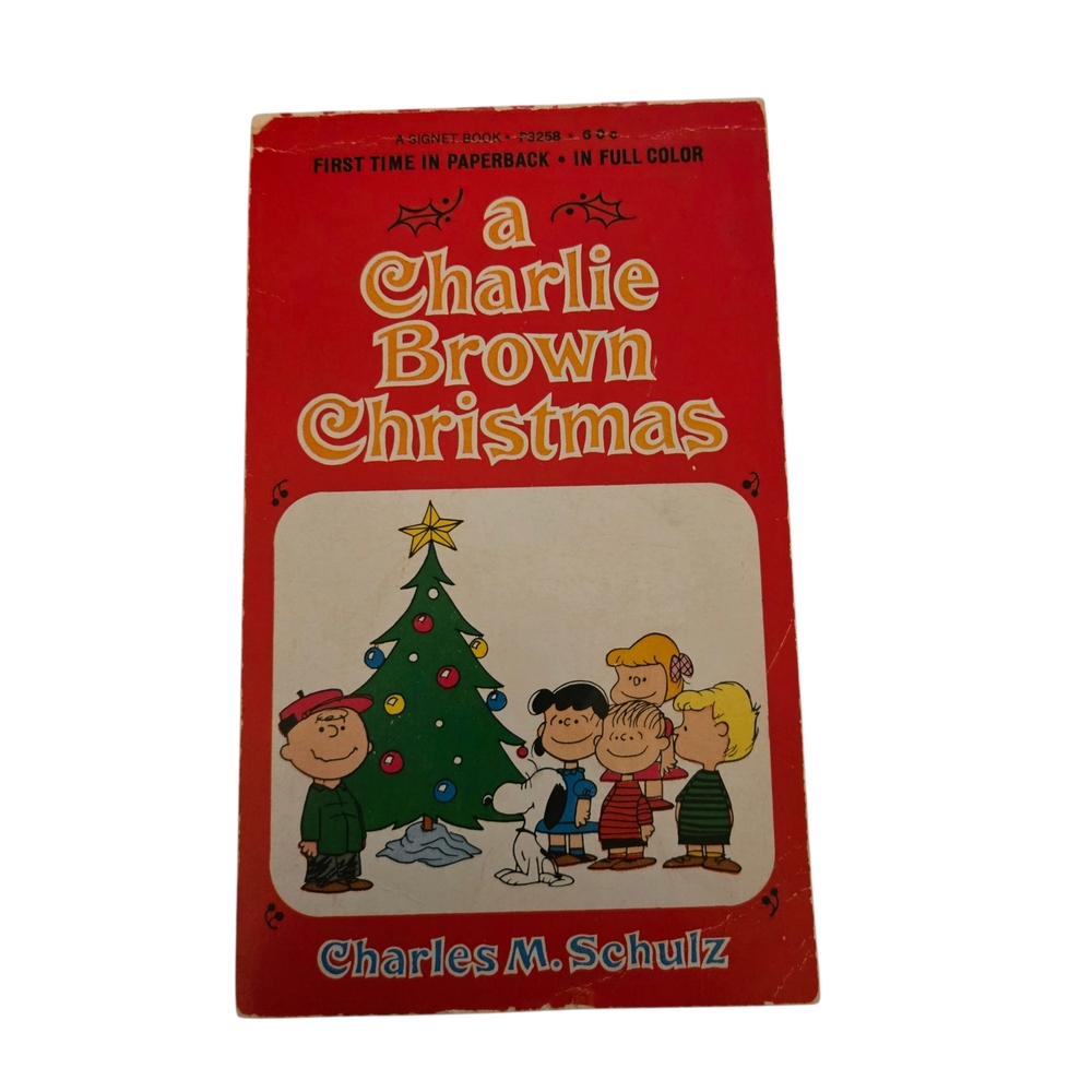 A Charlie Brown Christmas Classic Vintage 1965 Paperback Book